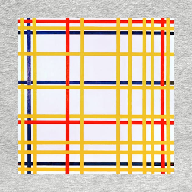 New York City by Mondrian by MurellosArt